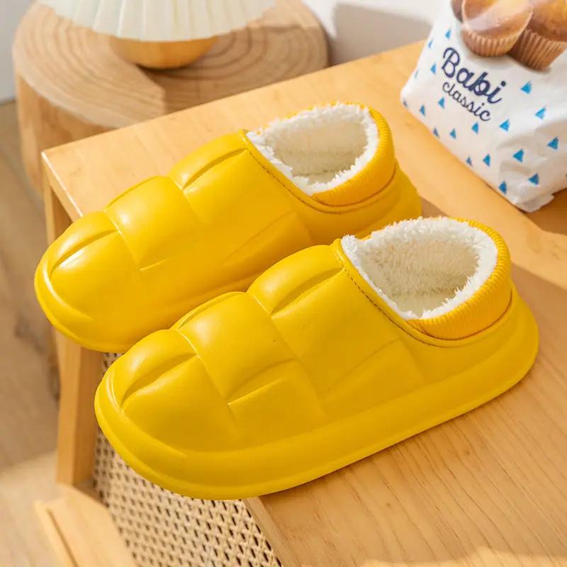 Women's Autumn And Winter Home Indoor Shit Feeling Platform Plus by Dropshipman