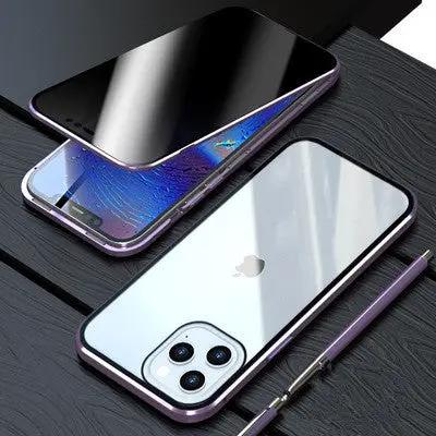 Magnetic Privacy Glass Case Anti-Spy 360 Protective by Dropshipman