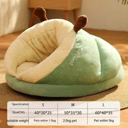 Pet Bed Winter Cat Dog Slippers Small Nest by Dropshipman