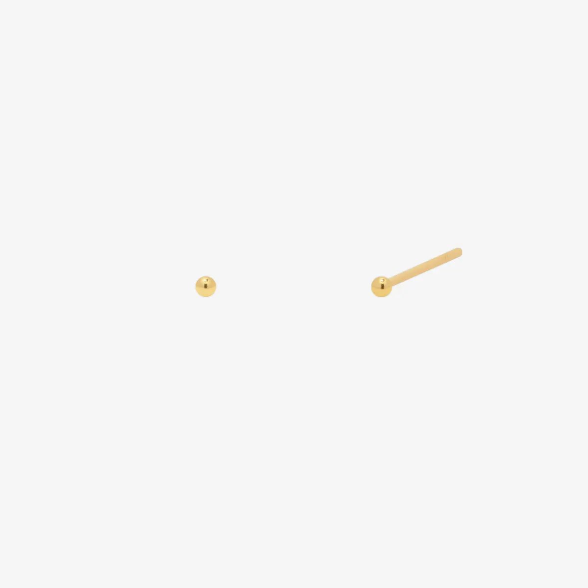 Simple ball stud earrings by Nabi London