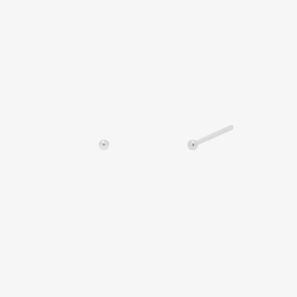 Simple ball stud earrings by Nabi London