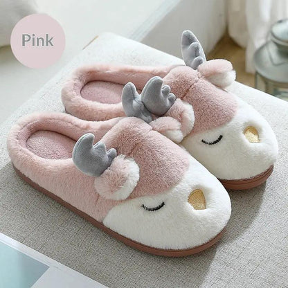Women's Cotton Slippers For Winter, Home And Indoor Use, Non-slip by Dropshipman
