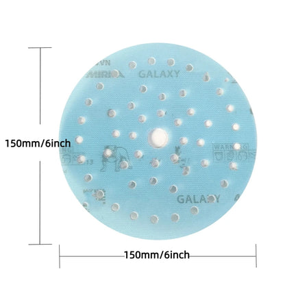 Mirka Galaxy Sandpaper GALAXY 6 Inch 150mm Sandpaper Round Flocking Porous Vacuum Car Polishing Beauty Sandpaper by All Mart Bristol Ltd