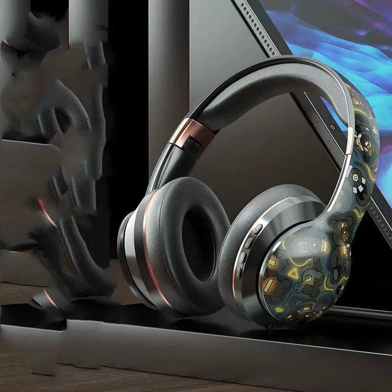 Wireless Bluetooth Headphone Head-mounted E-sports by Dropshipman