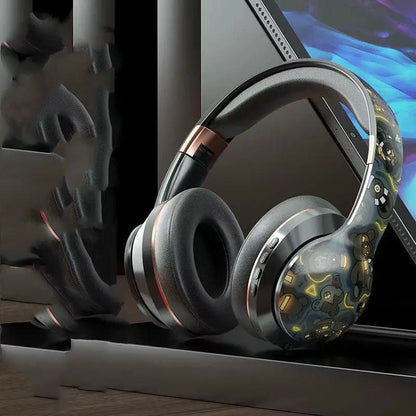 Wireless Bluetooth Headphone Head-mounted E-sports by Dropshipman
