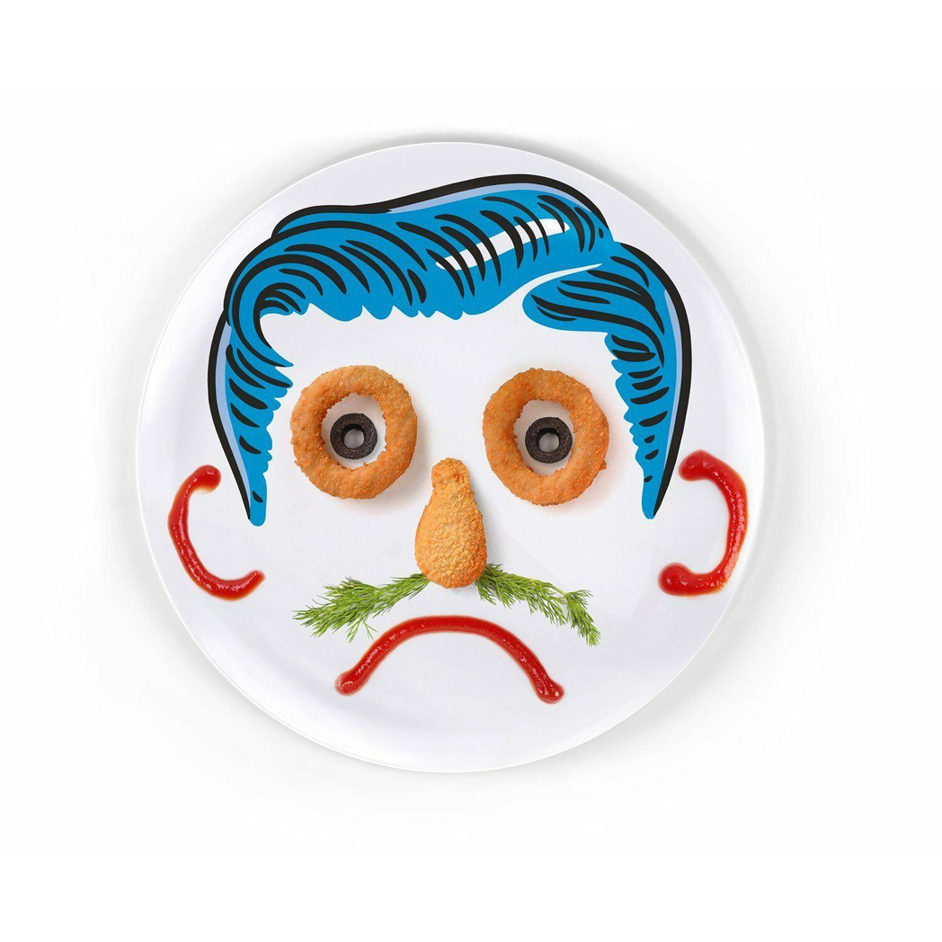 Fred Childrens Dinner Plate `Dinner Do's` Boy Design by Fred & Friends
