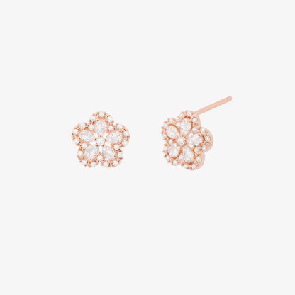 Blossom flower earrings by Nabi London