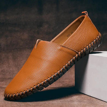 Men's Gommino Layer Leather Slip-on by Dropshipman