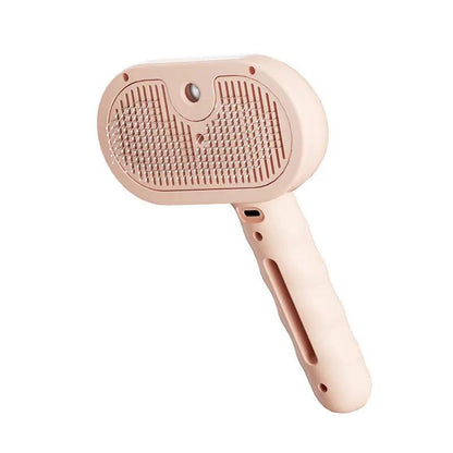 New Chevaroo Horse Steam Brush, Chevaroo 3-in-1 Self-Cleaning Steam Pet Brush For Shedding, Pet Steam Brush, Silicone Bristle Head 360 Rotating Pet Steam Brush by Dropshipman