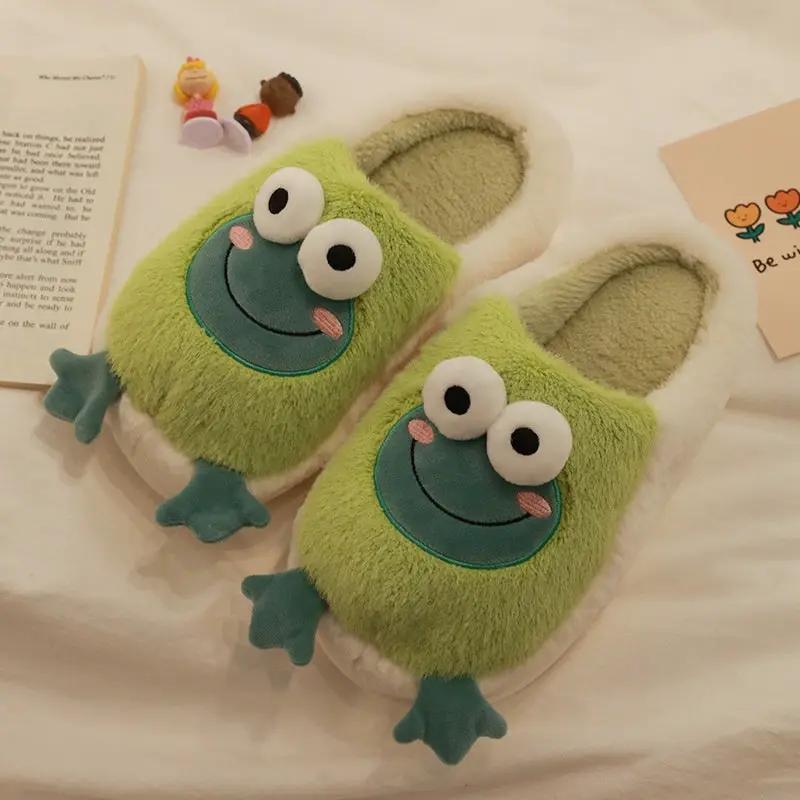 Shoes Couple Winter Cotton Slippers Winter Warm Postpartum Confinement Shoes by Dropshipman