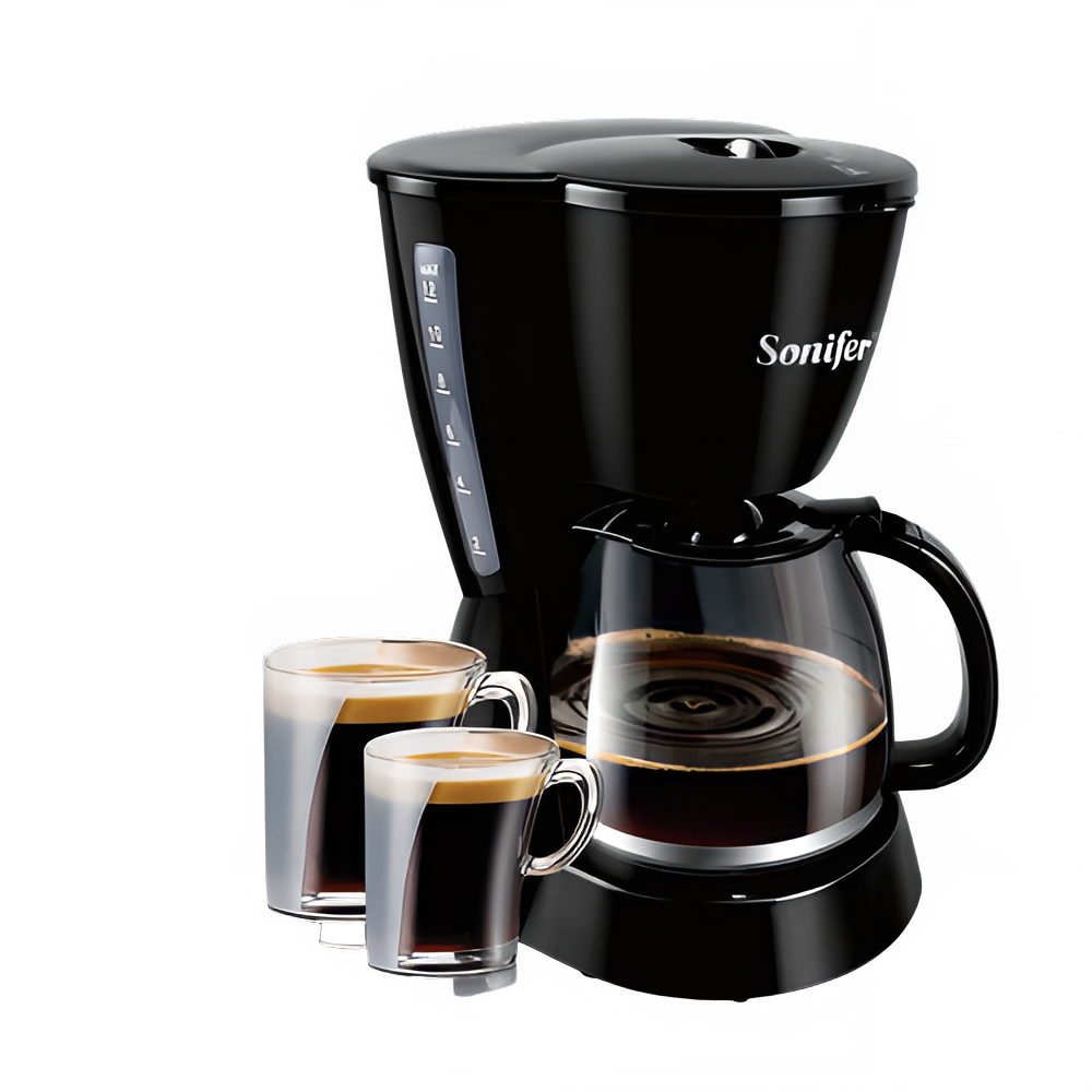 Sonifer 1.5L Electric Drip Coffee Maker 800W by All Mart Bristol Ltd