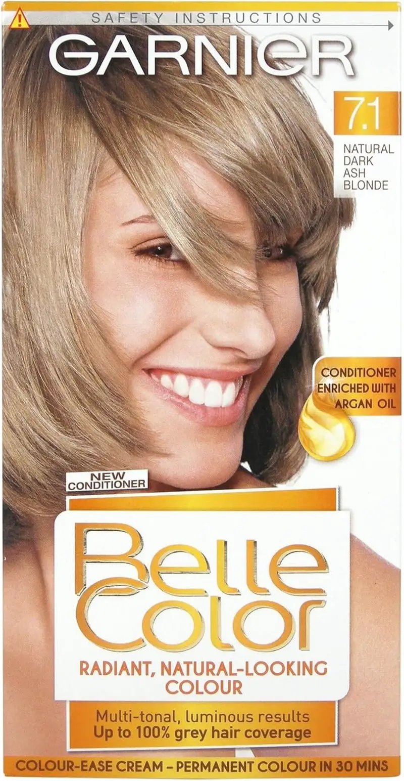 Belle Color Permanent Brown Hair Dye - Natural Looking Color & 100% Grey Coverage - 3 Pack of 5 Natural Brown by All Mart Bristol Ltd