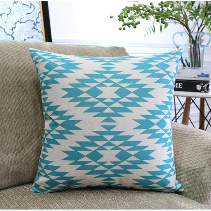 Nordic Color Geometric Throw Pillows by Dropshipman
