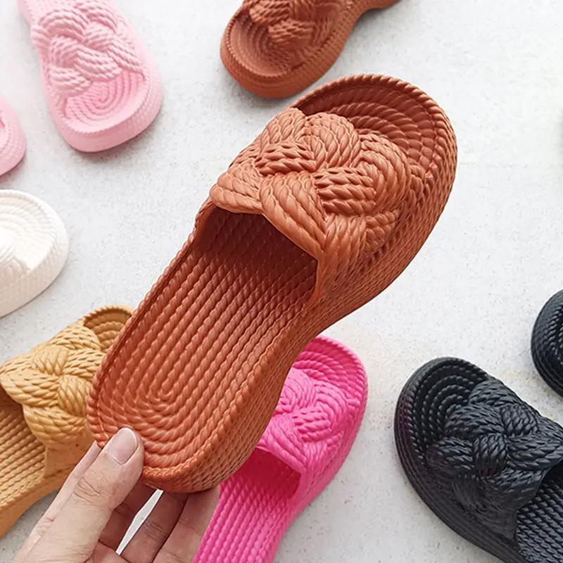 EVA Candy Color Soft Bottom Clip Toe Flip-flops by Dropshipman