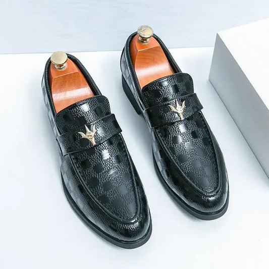 Mens Business Dress Leather Shoes For Summer And Autumn by Dropshipman