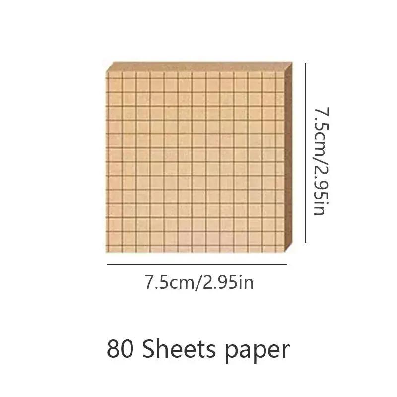 Basic Sticky Notes Stationery Notepad Post Bookmark Sticky Notes It Kawaii Stickers in Notebook Memo Pad Cute Korean Stationery by All Mart Bristol Ltd