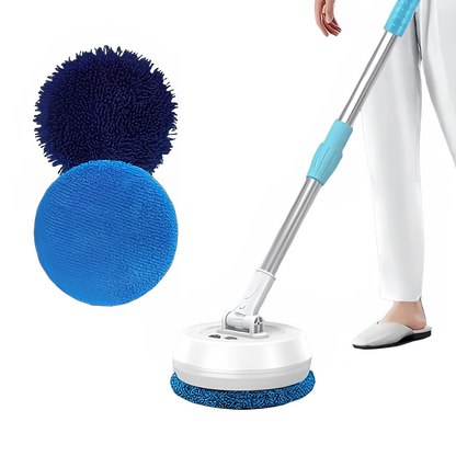 Wireless Electric Spin Mop Cleaning Machine Automatic 2 in 1 Wet & Dry Home Cleaner Car Glass Ceiling Door Windows Floor Cleaner by All Mart Bristol Ltd