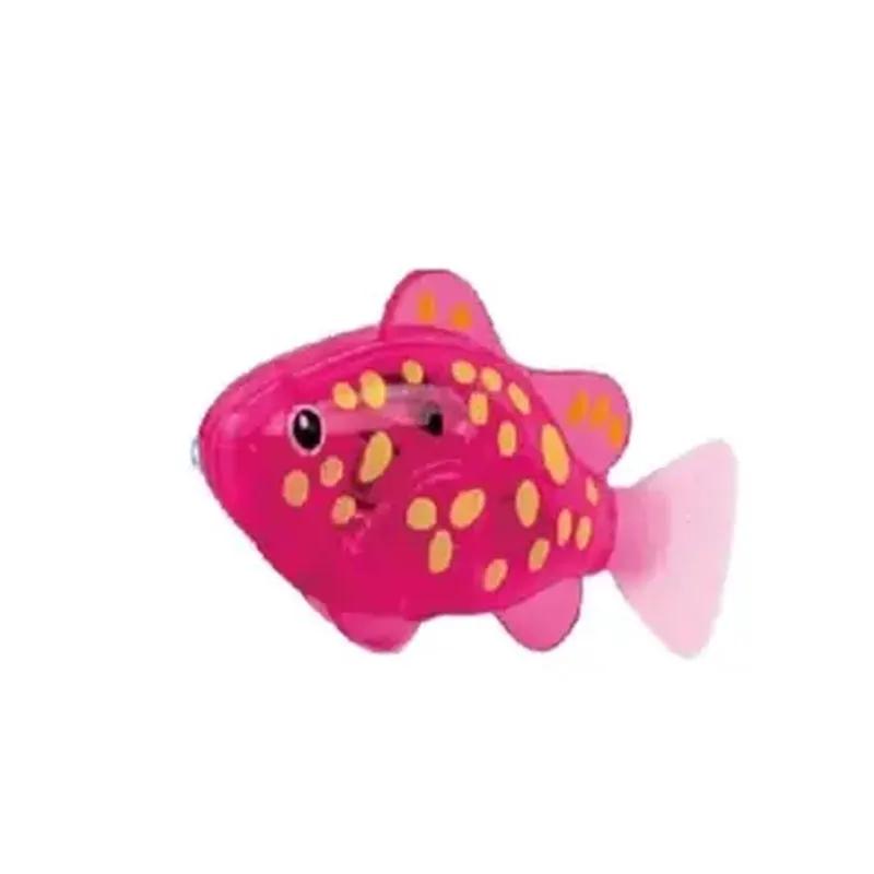 Magic Water-Activated Glowing Swimming Fish, Neon Deep-Sea Disco, Interactive Colorful Robot Fish, Swimming Robotic Luminous Function, Waterproof Aquarium Bath Time Fun.Perfect Gift for Babies & Toddlers by All Mart Bristol Ltd