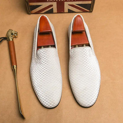 Trendy Casual Driving Leather Shoes For Men by Dropshipman