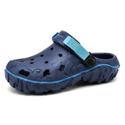 Breathable Soft Bottom Sports Beach Shoes Casual Two-way Wear Sandals by Dropshipman