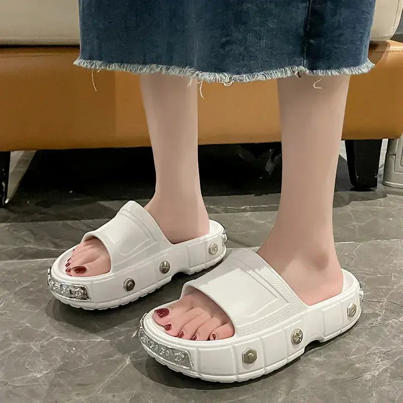 Summer Men's and Women's Styles Beach Half Slippers Comfortable and Breathable Outdoor Activity Height Increasing Sandal New by All Mart Bristol Ltd