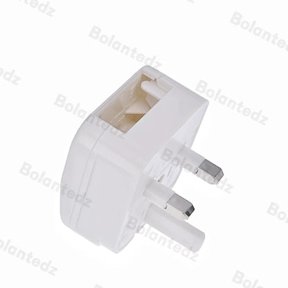 European EU To UK Travel Power Adapter With 5A Fuse UK British Electrical Plug Adapter Outlet AC Charger Power Cord Socket by All Mart Bristol Ltd