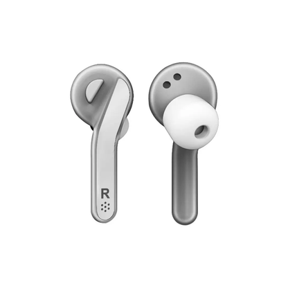 Soundz True Wireless Earbuds SZ970- Silver by Aquarius