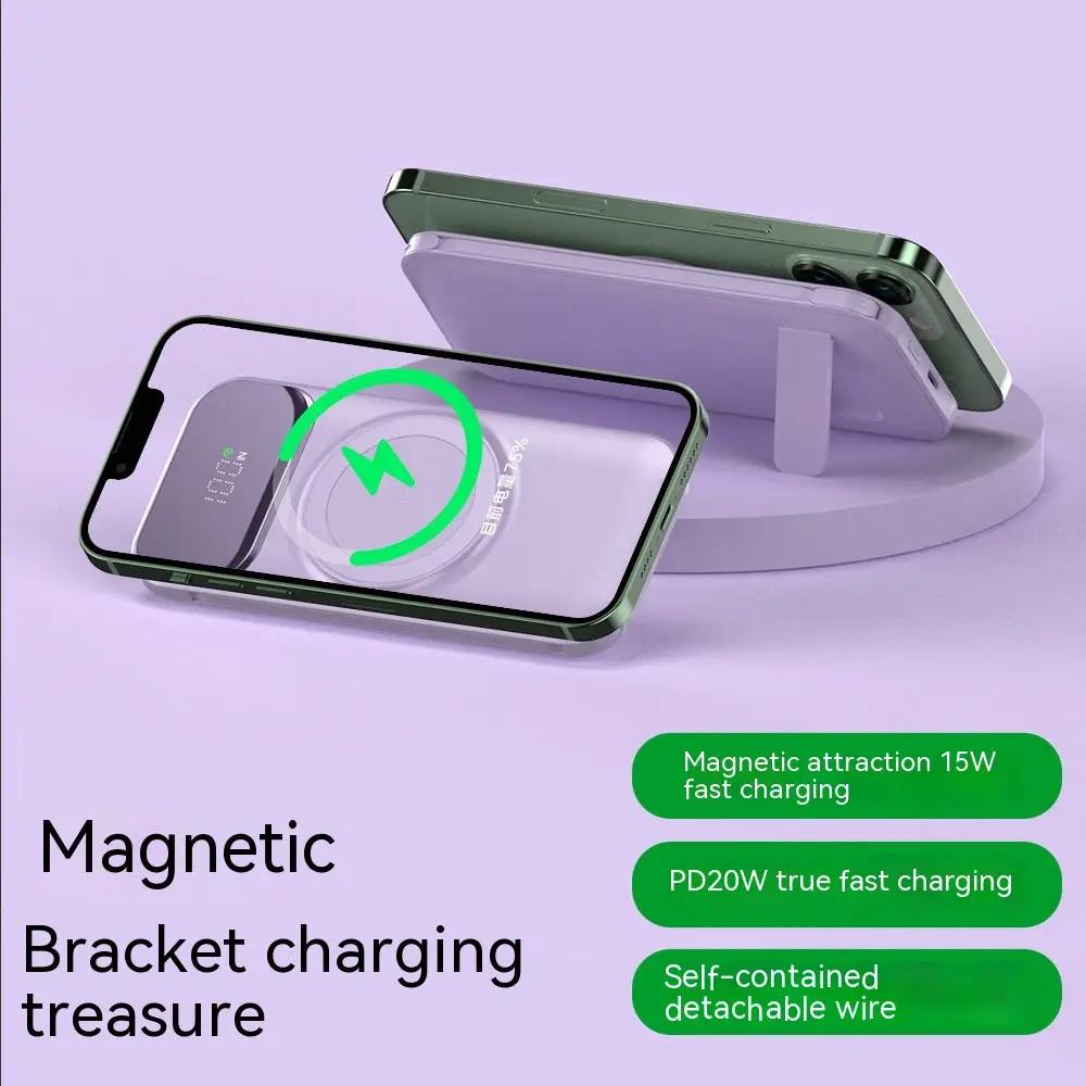 Wireless Power Bank With Cable by Dropshipman