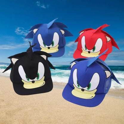 Children Hat Size Adjustable Cute Anime Supersonic Cartoon 3-7 Years Boys Girls Sun Hat Baseball Hat 52-54CM Charming Casual Hat by All Mart Bristol Ltd
