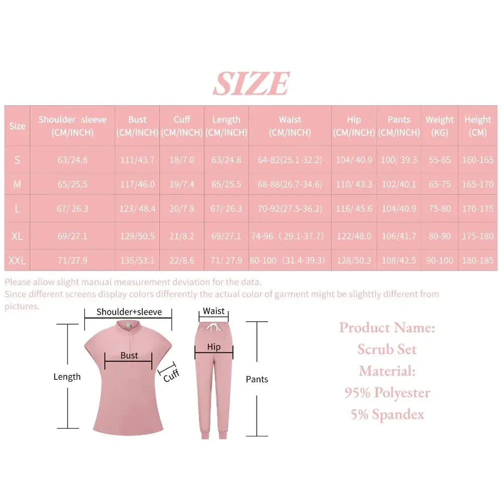 Bestselling S-urgical Gowns Doctor M-edical D-ental Work Uniform Set, Working Room Scrubs Elastic Scrubs Suit by All Mart Bristol Ltd