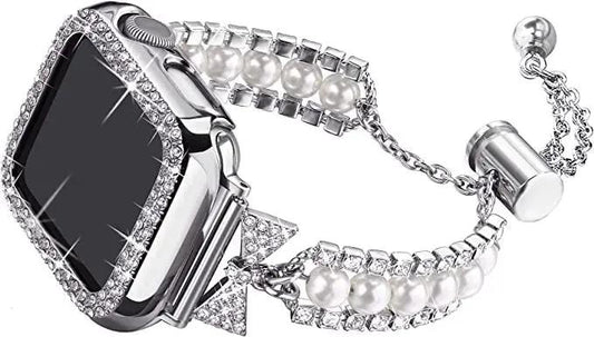 Smart Watch Pearl Bracelet Watch Band by Dropshipman