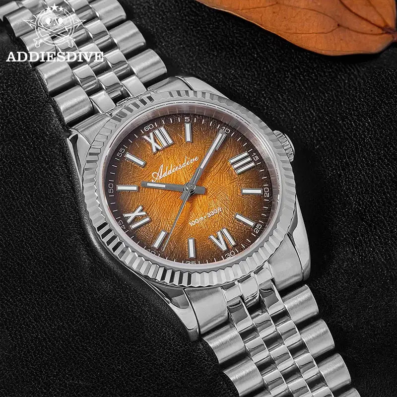 ADDIESDIVE Elegant Watch for Woman Luxury Sapphire Glass VH31 Quartz BGW9 Super Luminous 10Bar Waterproof Wristwatch AD2512 by All Mart Bristol Ltd