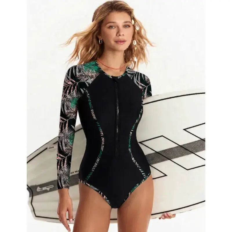Mesh Sleeve Sexy Swimsuit Women Summer Bathing Suit Bikini Set Long Sleeve Swimwear Beach Swimming Suit For Female Купальник by All Mart Bristol Ltd