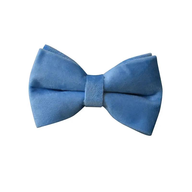 Blue Velvet Dog Collar Dog Rope Pet Collar by Dropshipman