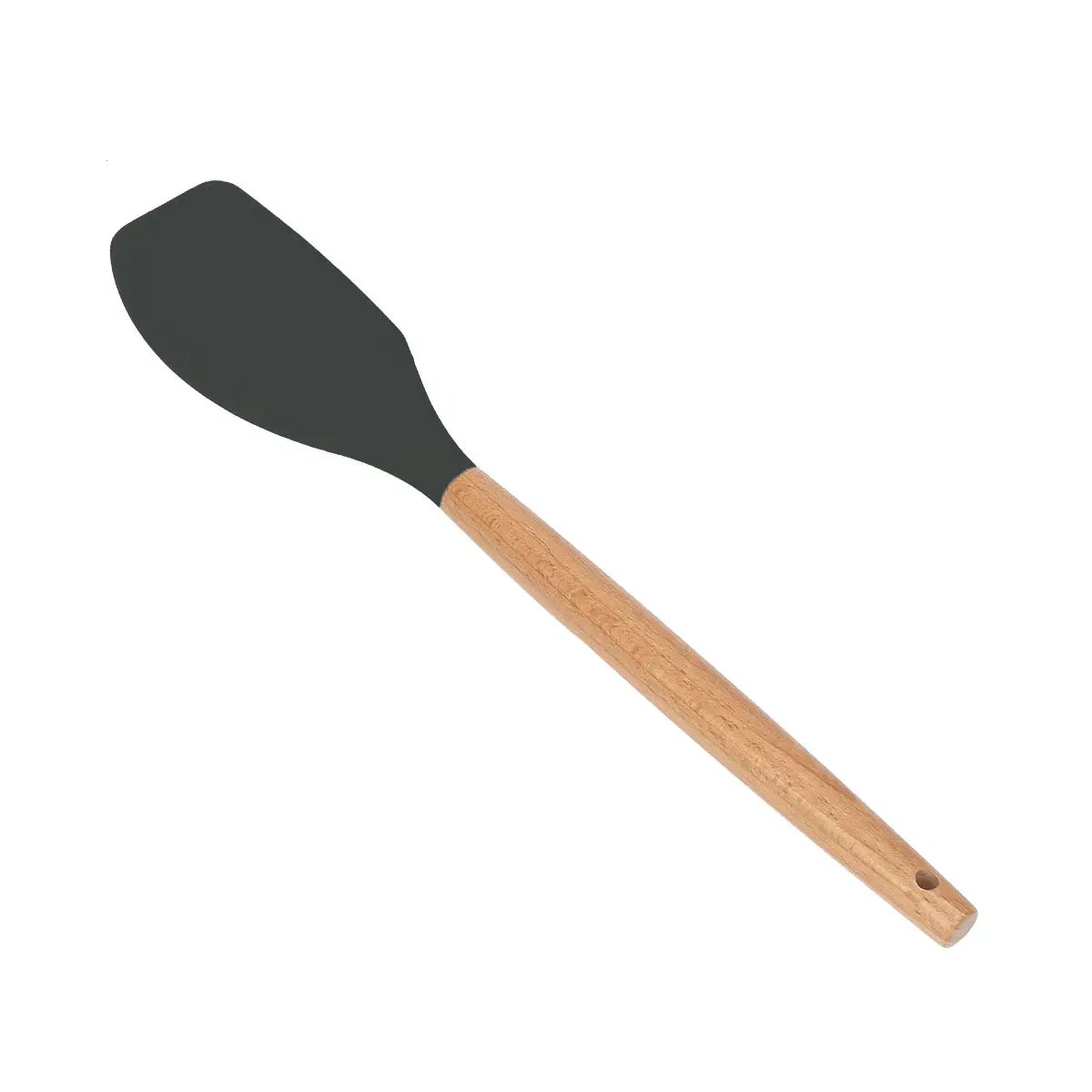 Wooden Handle Silicone Cooking Utensils Set by Dropshipman