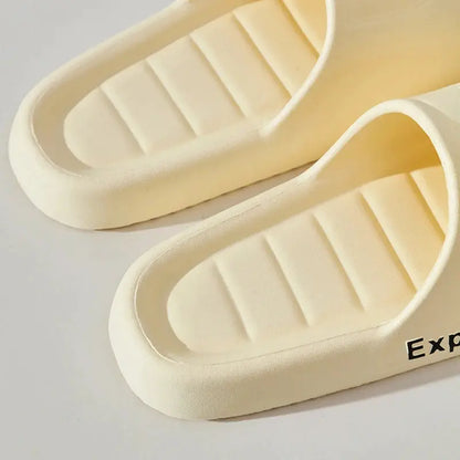 EVA slippers for women, summer home, high-end feel, indoor bathroom, anti slip home, outdoor wear, super soft and cool slippers by All Mart Bristol Ltd