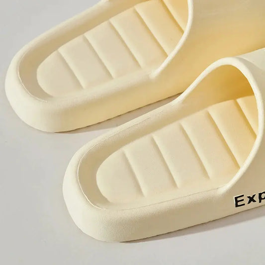 EVA slippers for women, summer home, high-end feel, indoor bathroom, anti slip home, outdoor wear, super soft and cool slippers by All Mart Bristol Ltd