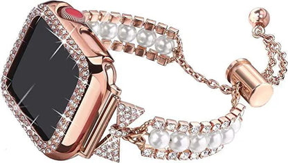 Smart Watch Pearl Bracelet Watch Band by Dropshipman
