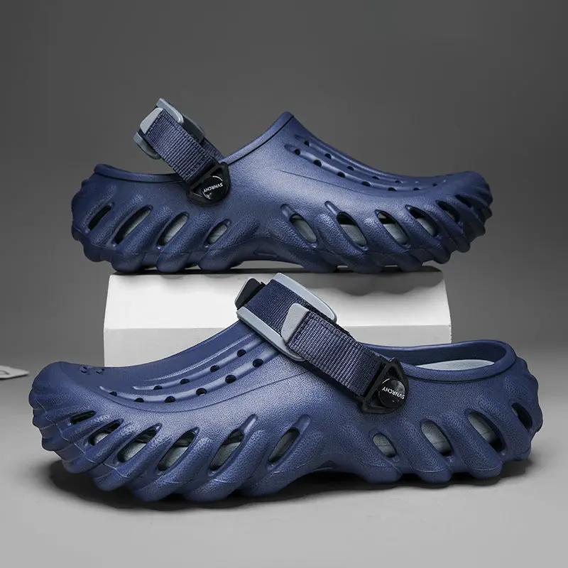Summer New Men's Casual Platform Slippers by Dropshipman