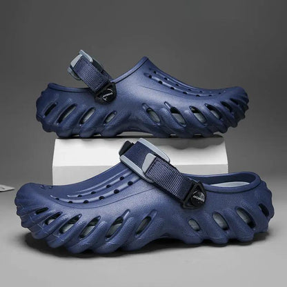 Summer New Men's Casual Platform Slippers by Dropshipman