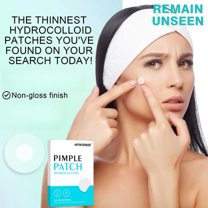 144/360/720pcs Hydrocolloid Acne Pimple Patches for Face, Effective Blemish Spot Treatment, Invisible & Skin-Friendly by All Mart Bristol Ltd