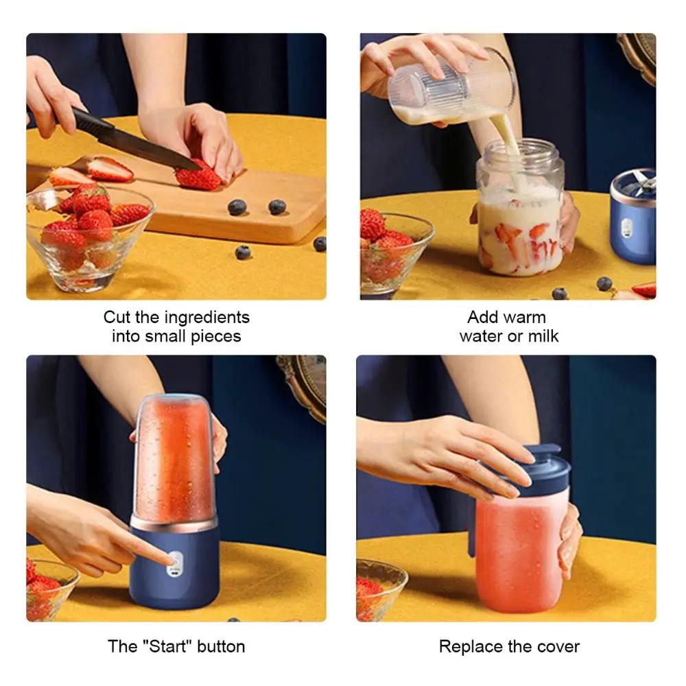electric juice blender 6 blades by Yellow Pandora