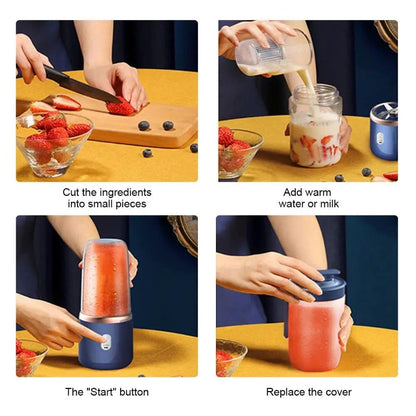 electric juice blender 6 blades by Yellow Pandora