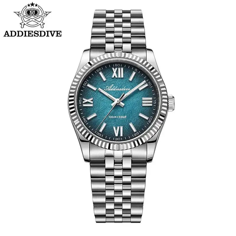 ADDIESDIVE Elegant Watch for Woman Luxury Sapphire Glass VH31 Quartz BGW9 Super Luminous 10Bar Waterproof Wristwatch AD2512 by All Mart Bristol Ltd
