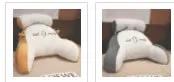 Sofa Fluffy Cushion Luncheon Pillow Triangle Reading Cushion Bedside Soft Large Backrest Lumbar Cushion Office Chair Cushion by Dropshipman
