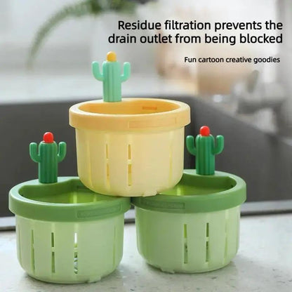 Cactus Sink Strainer, Kitchen Sink, Handwashing Sink, Drain Filter for Leftover Food and Garbage, Drain Basket by All Mart Bristol Ltd