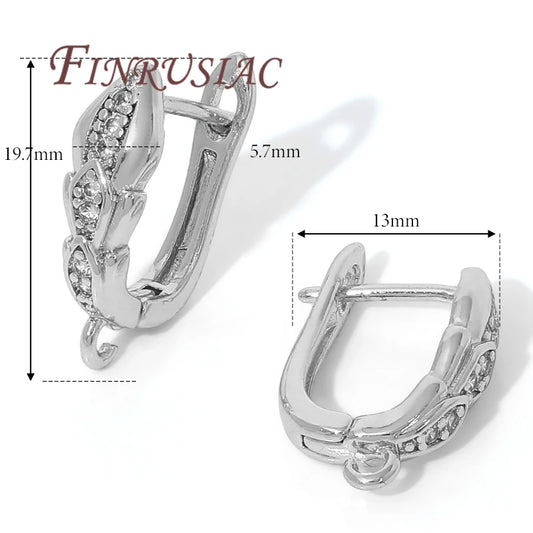 18K Gold Plated,Anti-Allergy Earring Hook Clasps,Supplies For Jewelry,Fasteners Earwires,Earrings Fixtures Accessories by All Mart Bristol Ltd