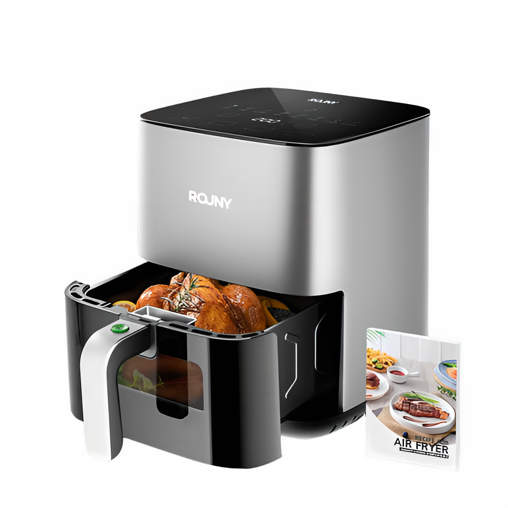 ROUNY 5L Air Fryer with Visible Window and Touch Control by All Mart Bristol Ltd