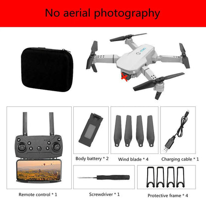E88 Drone Photography Of High-definition Folding Four Axis by Dropshipman