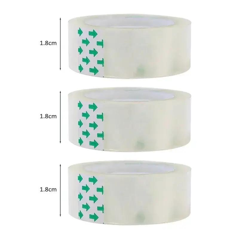 10/5/1 Rolls Premium Transparent Tape 0.8Cm 1.2Cm 1.8Cm Multifuntion High-Viscosity Adhesive Tape for Gift Wrapping Packing by All Mart Bristol Ltd